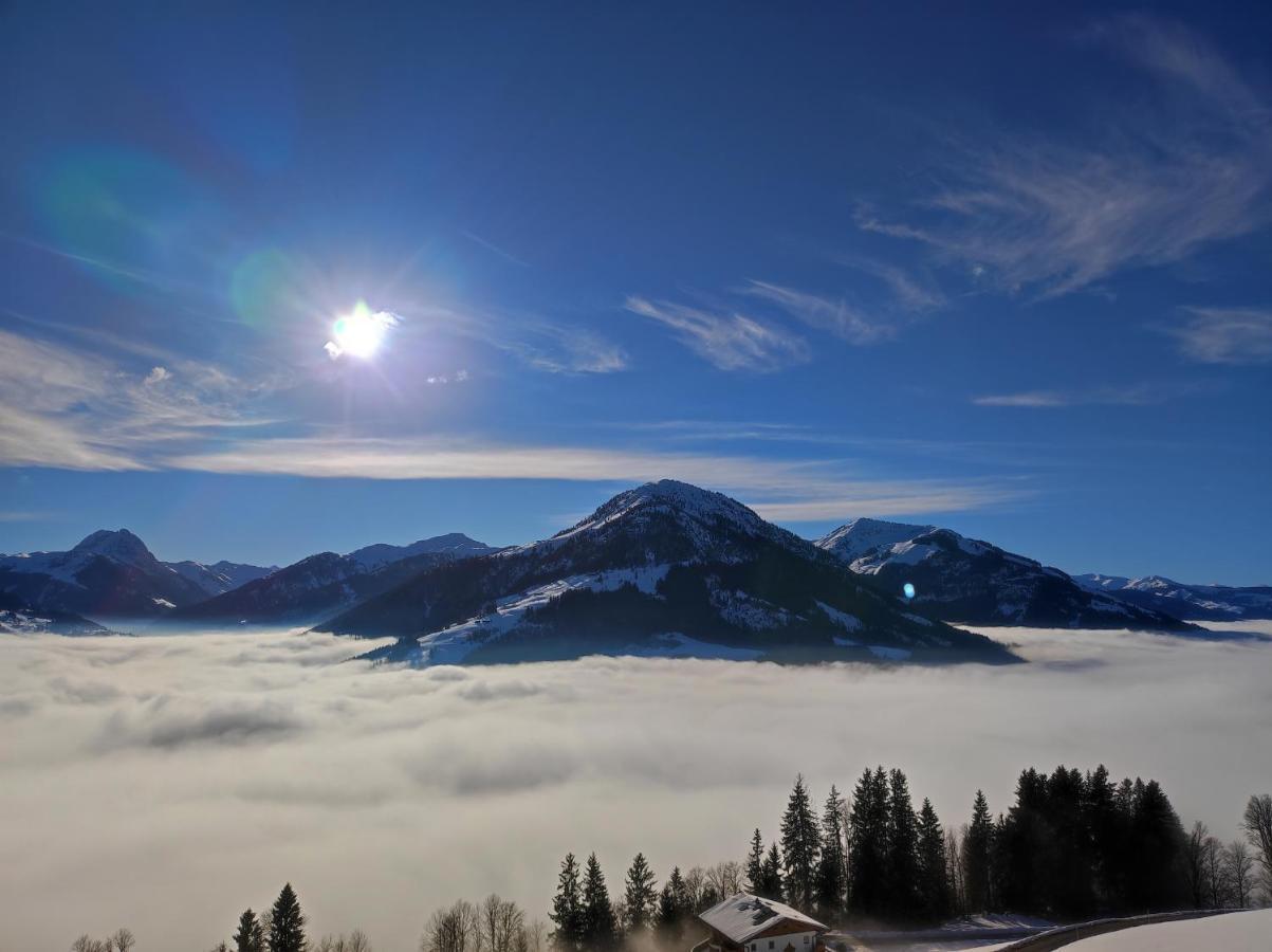 Ferienwohnung Brixental Kirchberg in Tirol Exteriör bild